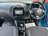 Used Renault Captur Dynamique 90 HP (66 kW) 2016 Blue SUV