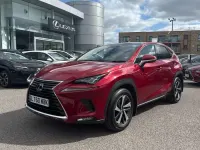 Used Lexus NX300h 197 HP (144 kW) 2021 Red SUV