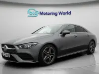 Usado Mercedes CLA200 AMG line 163 HP (119 kW) 2022 Cinzento Coupé