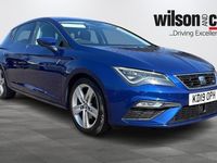 Used Seat Leon FR 130 HP (95 kW) 2019 Blue Hatchback
