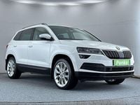 Used Skoda Karoq 150 HP (110 kW) 2018 White SUV