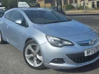 Used Vauxhall Astra GTC SRi 136 HP (100 kW) 2017 Silver Hatchback