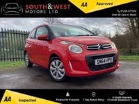 Used Citroën C1 Feel 68 HP (50 kW) 2014 Red Hatchback