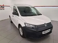 Used VW Caddy S 102 HP (75 kW) 2023 White MPV