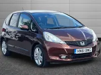 Begagnad Honda Jazz EX 100 HK (73 kW) 2011 Brun Halvkombi
