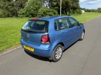 Used VW Polo SE 80 HP (58 kW) 2007 Blue Hatchback