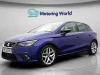 Used Seat Ibiza FR 95 HP (69 kW) 2021 Blue Hatchback