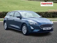 Używany Ford Focus Titanium 2021 Niebieski Hatchback