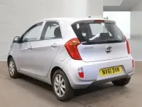 Used Kia Picanto 68 HP (50 kW) 2011 Silver Hatchback
