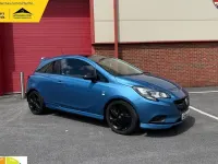 Used Vauxhall Corsa Edition 75 HP (55 kW) 2016 Blue Hatchback