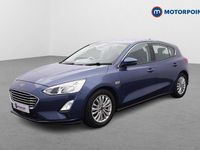 Used Ford Focus Titanium 2018 Blue Hatchback
