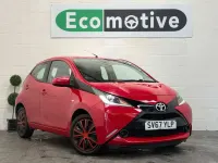 Used Toyota Aygo X-play 69 HP (50 kW) 2017 Red Hatchback