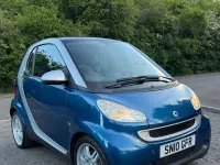 Used Smart ForTwo Coupé Passion 84 HP (61 kW) 2010 Blue Coupe