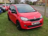 Used Skoda Citigo Colour Edition 60 HP (44 kW) 2017 Red Hatchback