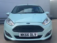 Used Ford Fiesta Zetec 82 HP (60 kW) 2016 Green Hatchback