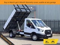 Used Ford Transit S 130 HP (95 kW) 2021 White Cabriolet