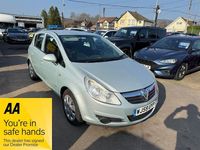 Used Vauxhall Corsa Club 2009 Green Hatchback