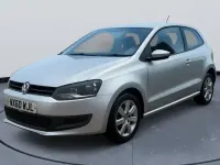 Used VW Polo SE 85 HP (62 kW) 2010 Silver Hatchback