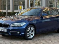Used BMW 116 Sport Line 116 HP (85 kW) 2015 Blue Hatchback