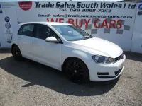 Used VW Golf VII SE 2014 White Hatchback
