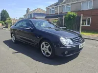 Used Mercedes CLK220 2008 Black Coupe