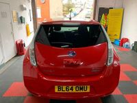 Used Nissan Leaf Acenta 80 kW (109 HP) 2014 Red Hatchback