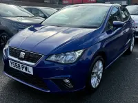 Begagnad Seat Ibiza SE Technology 80 HK (58 kW) 2019 Blå Halvkombi