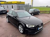 Used Audi A3 S-Line 150 HP (110 kW) 2014 Black Hatchback