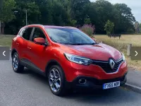Used Renault Kadjar Dynamique 130 HP (95 kW) 2015 Red SUV
