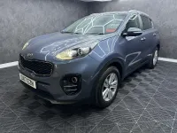Used Kia Sportage 115 HP (84 kW) 2017 Blue SUV
