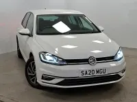 Used VW Golf VII Edition 150 HP (110 kW) 2020 White Hatchback
