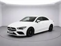 Used Mercedes CLA200 AMG line 163 HP (119 kW) 2019 White Coupe