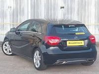 Used Mercedes A200 136 HP (100 kW) 2017 Black Hatchback