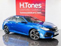 Used Honda Civic SR 126 HP (92 kW) 2018 Blue Hatchback