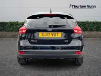 Used Ford Focus Zetec 125 HP (91 kW) 2017 Black Hatchback