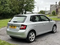 Used Skoda Fabia SE L 90 HP (66 kW) 2015 Silver Hatchback