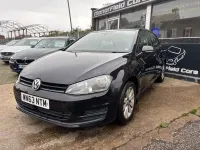 Used VW Golf VII SE 122 HP (89 kW) 2013 Black Hatchback