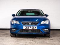 Used Seat Leon SE Dynamic 110 HP (80 kW) 2017 Blue Hatchback