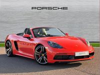 Used Porsche Boxster 344 HP (253 kW) 2021 Orange Cabriolet