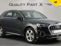Used Audi Q3 S-Line 150 HP (110 kW) 2021 Black SUV