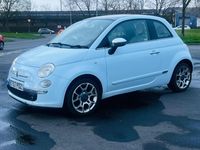 Used Fiat 500 Lounge 2008 Blue Hatchback