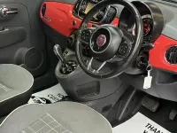 Used Fiat 500 Lounge 69 HP (50 kW) 2017 Pink Hatchback