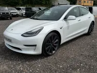 Used Tesla Model 3 Performance 461 kW (627 HP) 2020 White Sedan