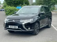 Used Mitsubishi Outlander P-HEV 2016 Black Estate