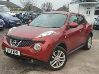 Used Nissan Juke Acenta 2012 Red SUV
