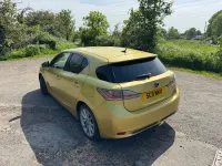 Used Lexus CT200h 2011 Yellow Hatchback