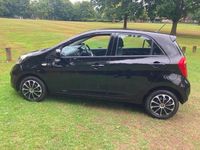 Used Kia Picanto 68 HP (50 kW) 2012 Black Hatchback