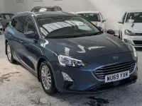 Used Ford Focus Titanium 150 HP (110 kW) 2019 Blue Estate