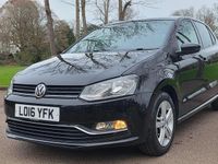 Used VW Polo Match 2016 Black Hatchback