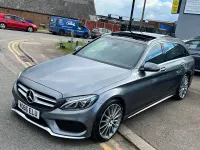 Used Mercedes C200 AMG Line Premium 184 HP (135 kW) 2017 Grey Estate